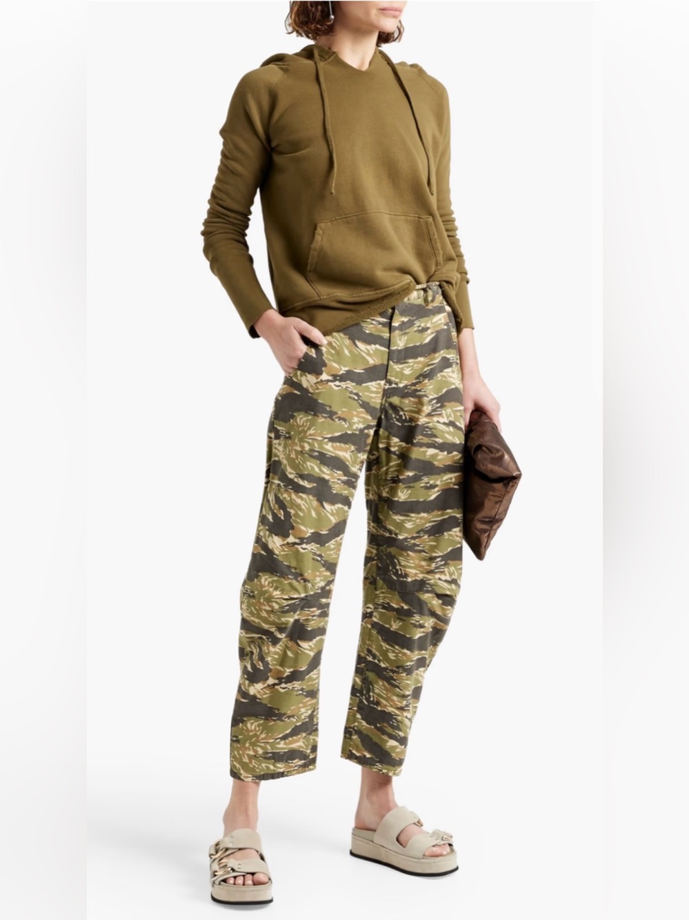 Nili Lotan Emerson Camouflage Pant - Size 6